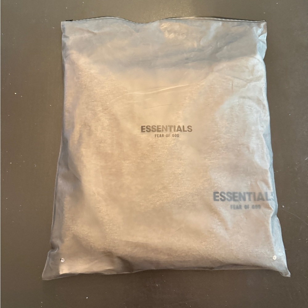 Fear of God ESSENTIALS Crewneck Sweatshirt — Dark Oatmeal